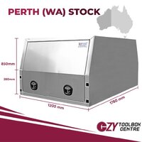 Canopy Jack Off 1780mm x 1200mm x 850mm Flat Plate OZY-1718CFJ-P Perth Warehouse