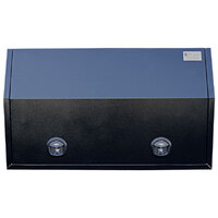 Built-in Drawers 1400mm x 600mm x 820mm Black OZY-1468FD-2B-P Perth Warehouse