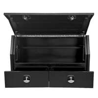 Built-in Drawers 1400mm x 600mm x 820mm Black OZY-1468AB 