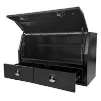 Built-in Drawers 1400mm x 600mm x 820mm Black OZY-1468AB 