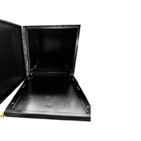 Aluminium Trailer Caravan Toolbox With Generator, Webber BBQ Slide OTC-2255B-Q Black - QLD Warehouse