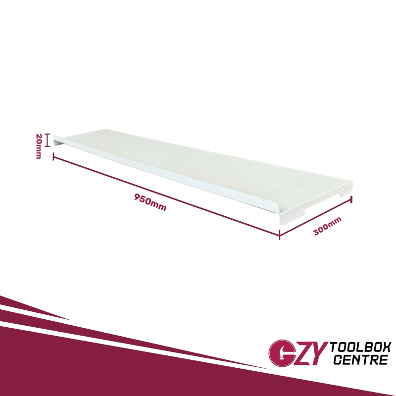 Additional shelf for Toolbox 1000mm OZY-TBS-1000-W White