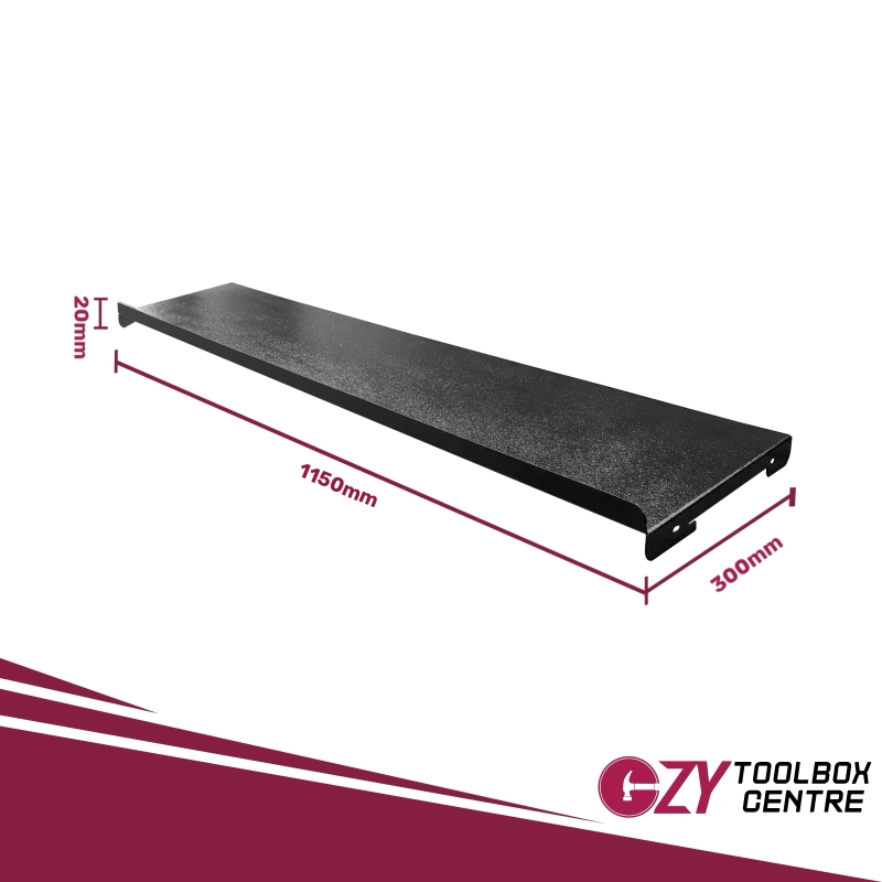 Additional shelf for Toolbox 1200mm OZY-TBS-1200-B Black