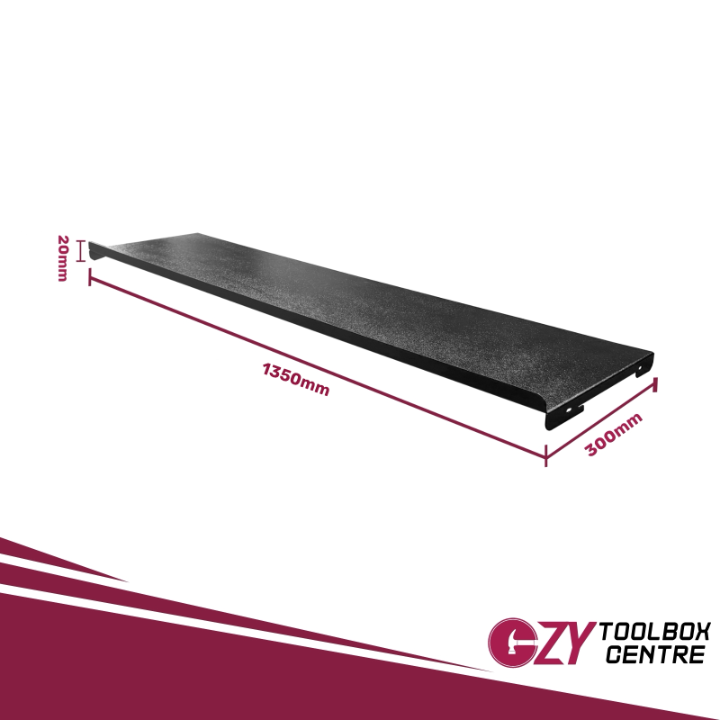 Additional shelf for Toolbox 1400mm OZY-TBS-1400-B Black