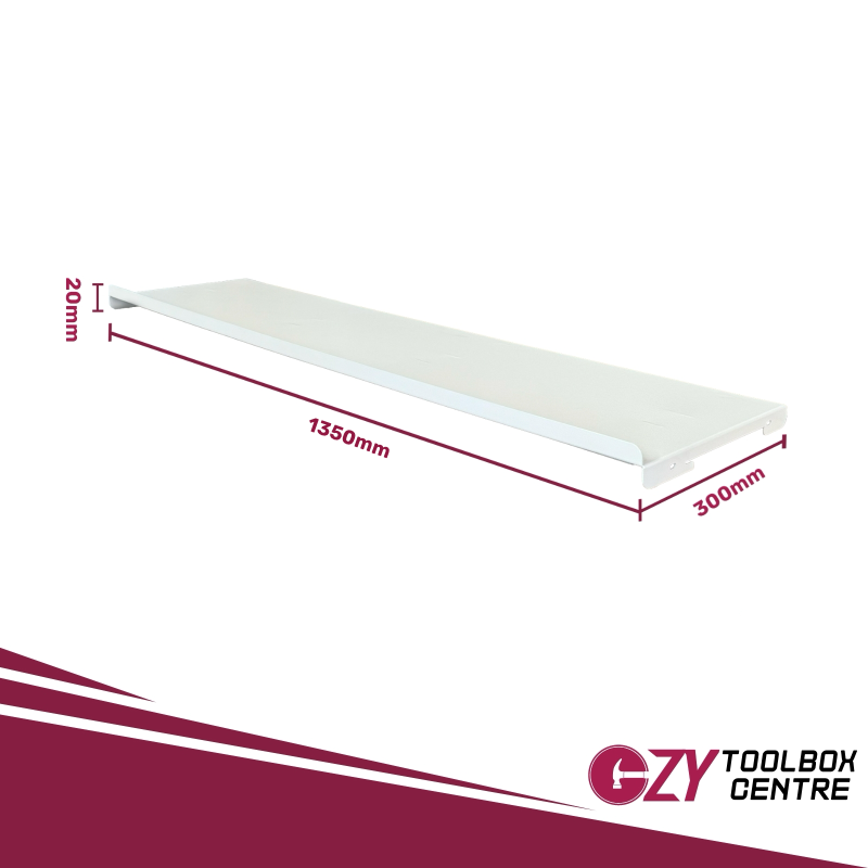 Additional shelf for Toolbox 1400mm OZY-TBS-1400-W White