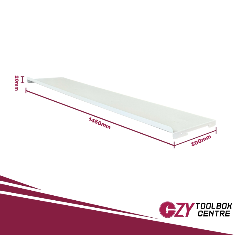 Additional shelf for Toolbox 1500mm OZY-TBS-1500-W White