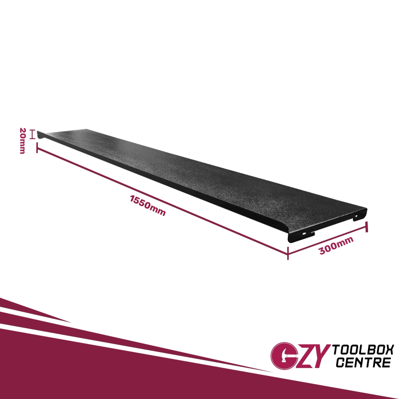 Additional shelf for Toolbox 1600mm OZY-TBS-1600-B Black