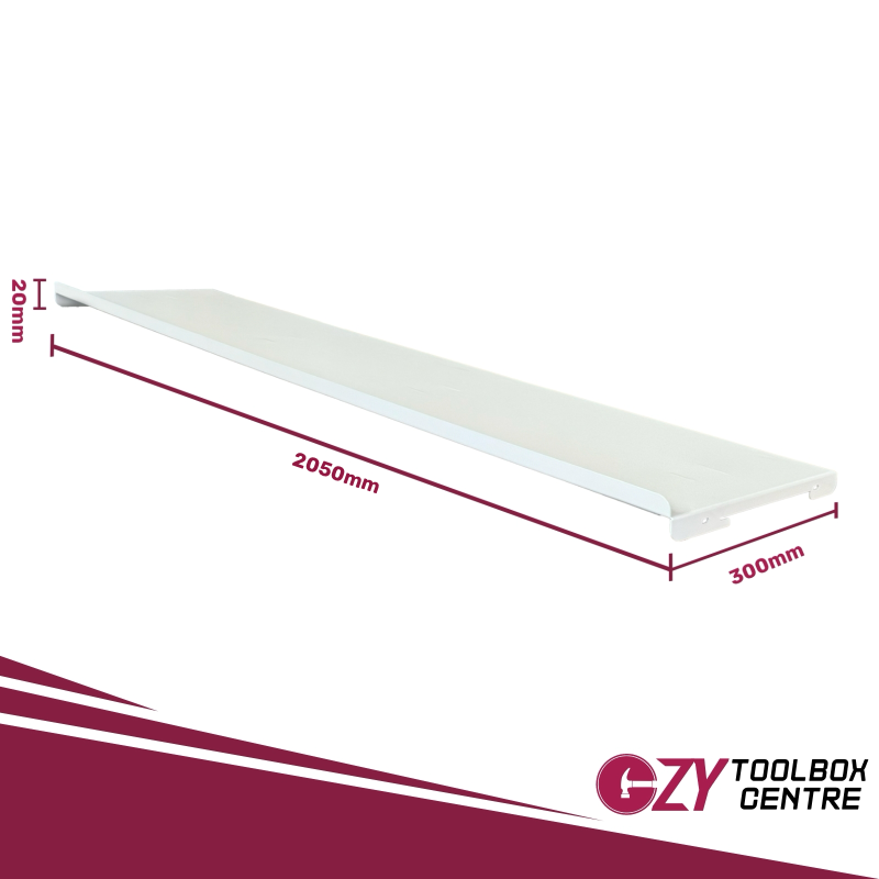 Additional shelf for Toolbox 2100mm OZY-TBS-2100-W White