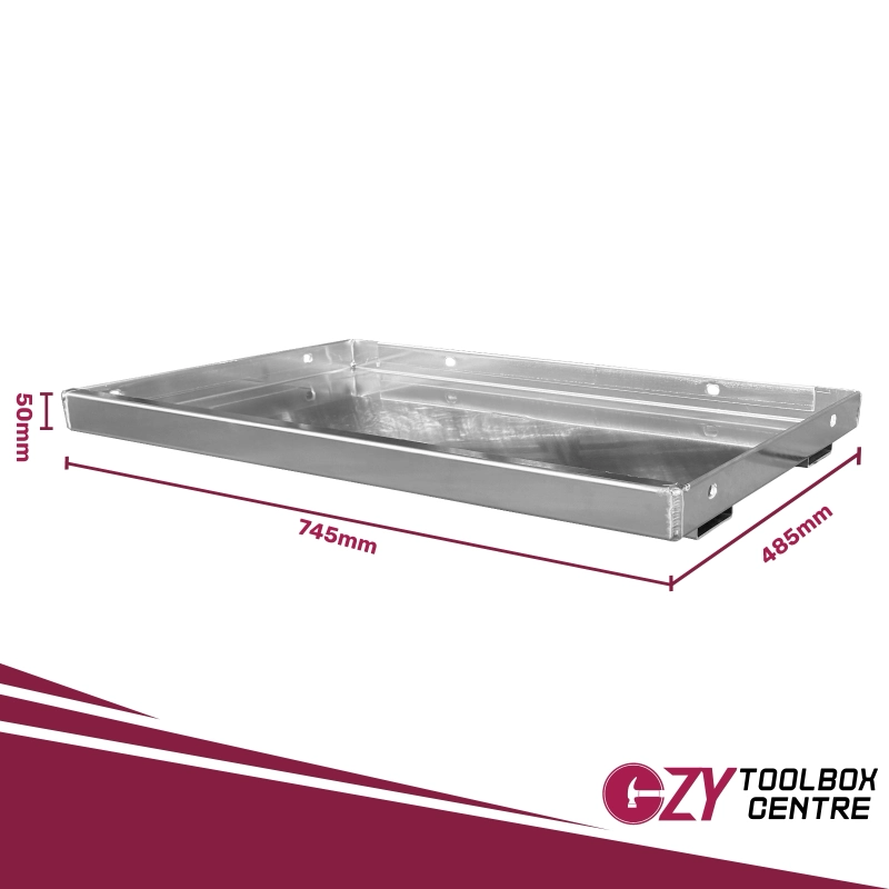 Additional shelf for Truck Toolbox 1400mm OZY-TRS-1400-4D-R RAW