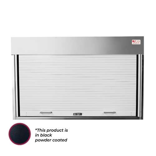 Truck Box 1900mm x 600mm x 1200mm Roller Shutter  Black OZY-1961RS-B