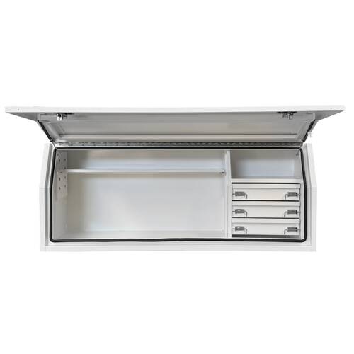 Full Lid 2100mm x 600mm x 820mm White OZY-2168FD-3W